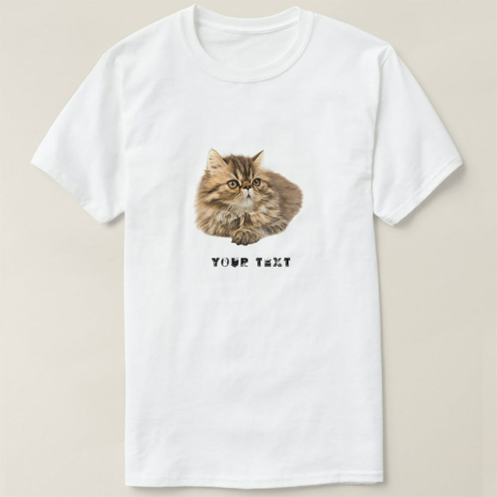 Pet Portrait T-Shirt, Custom Unisex T shirt with Dog Face and Name, Custom Dog T Shirts for Humans, Custom Cat Shirt T-Shirts