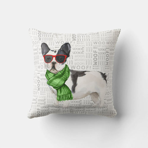 Funny Pet Cushion, Custom Pet Pillow, Personalized Pet Portrait Pillow, Pet Cushion, Dog Mom, Personalized Mother's Day Gift for Dog Lover, Double Sided Cushion, CASE ONLY